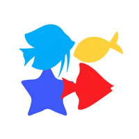 Colorful Gliding Fishes